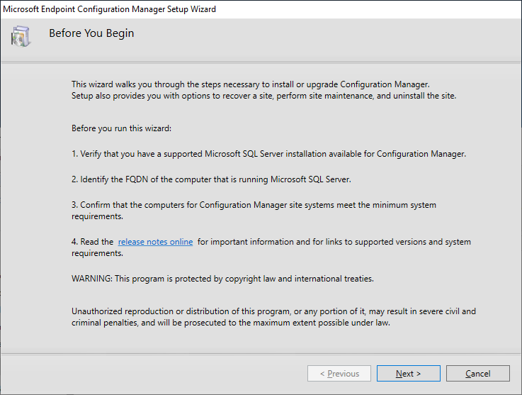 configuration manager windows 10