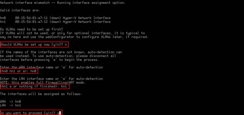 pfSense configuration part 1