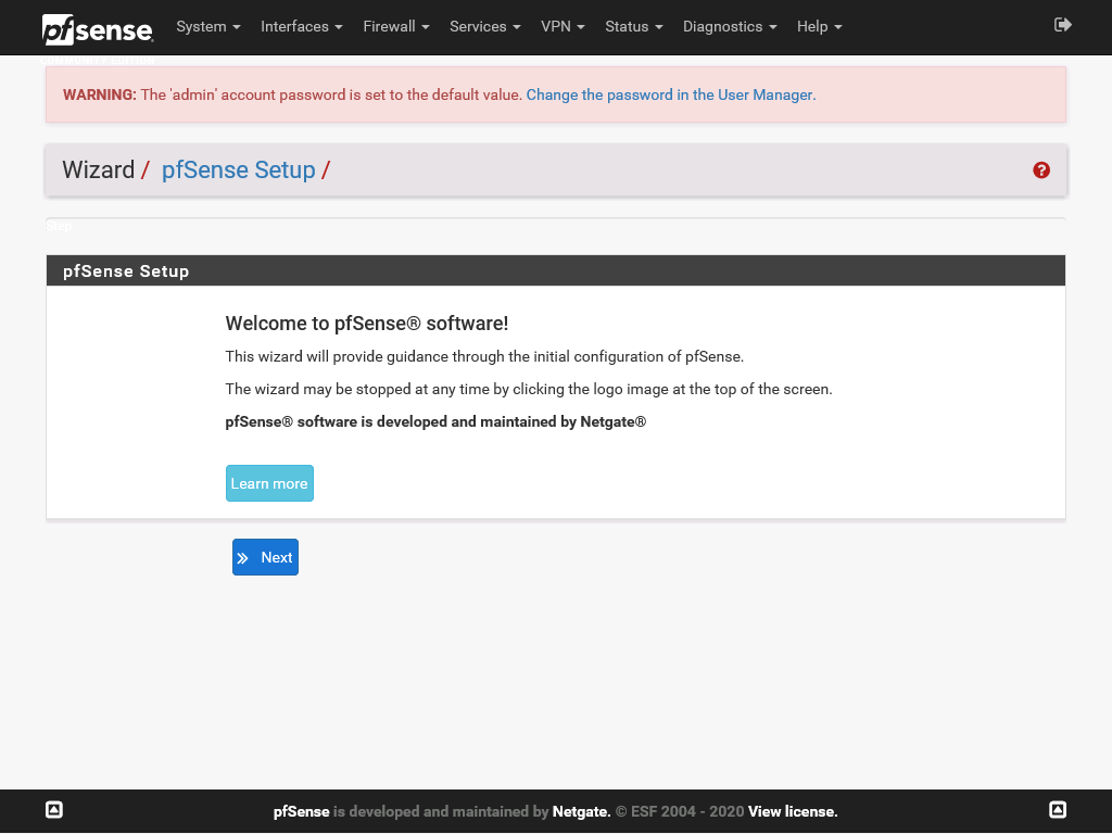 pfSense web configuration part 2