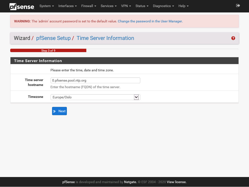 pfSense web configuration part 5