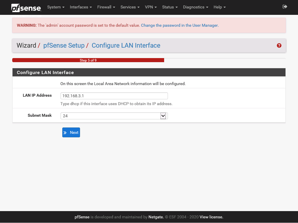 pfSense web configuration part 8